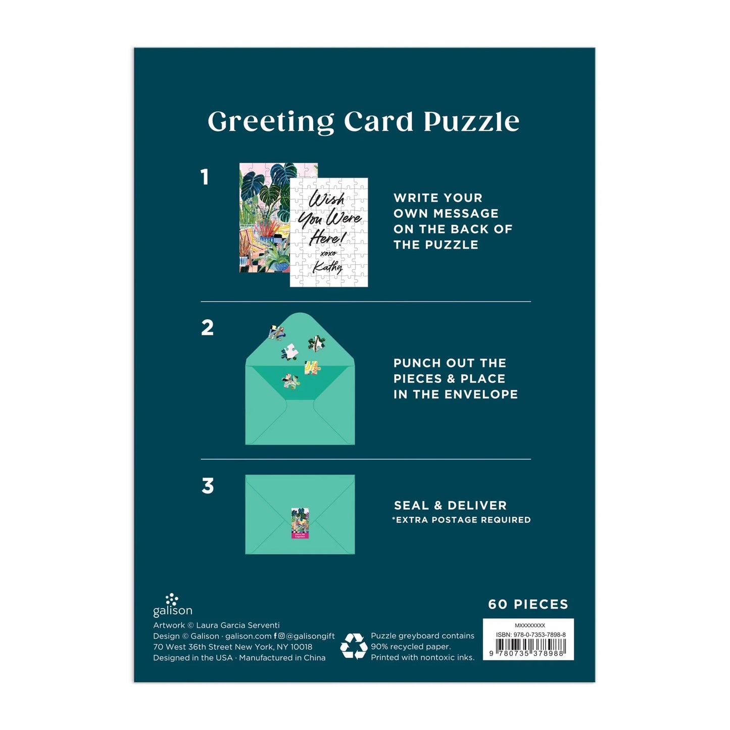 Greeting Card Puzzle - Potted