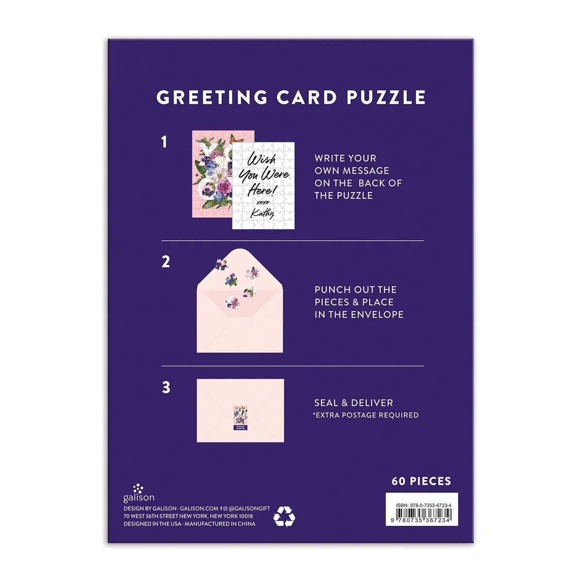 Greeting Card Puzzle - XOXO