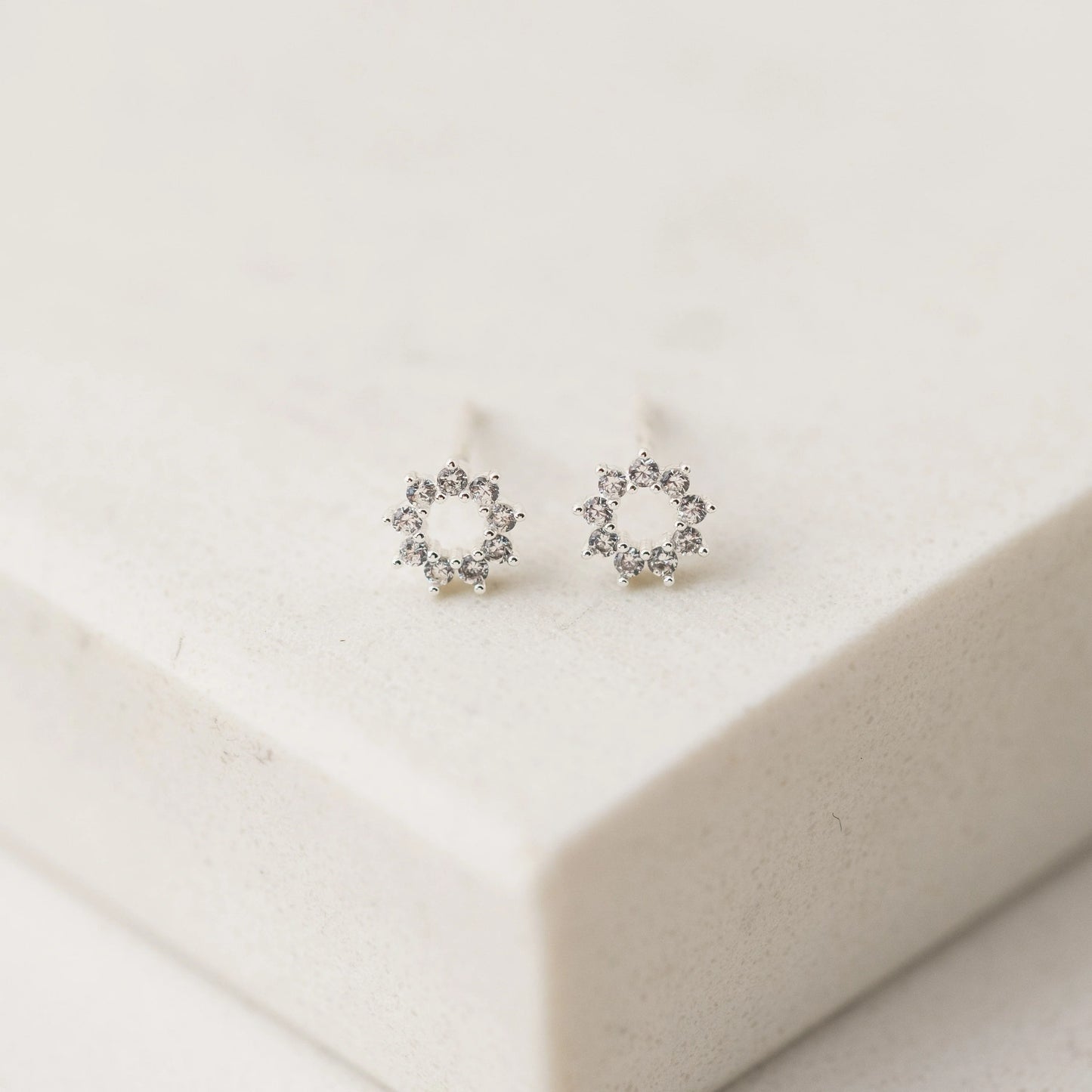 Lover's Tempo Halo Mini Stud Earrings