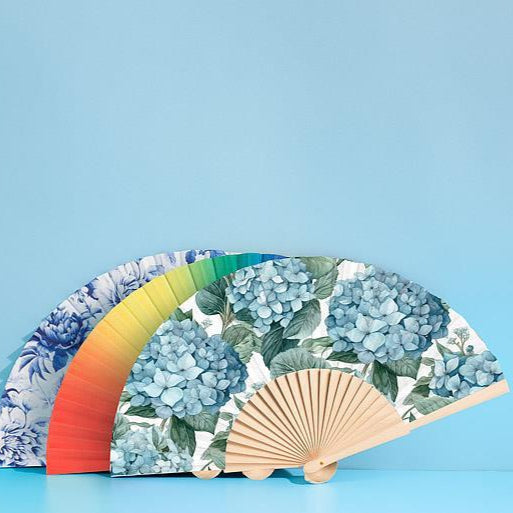 Fansi Printed Hand Fans