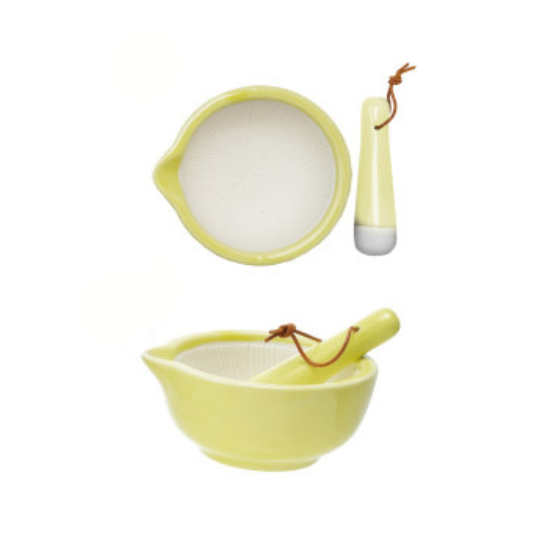 Ceramic Mini Mortar and Pestle