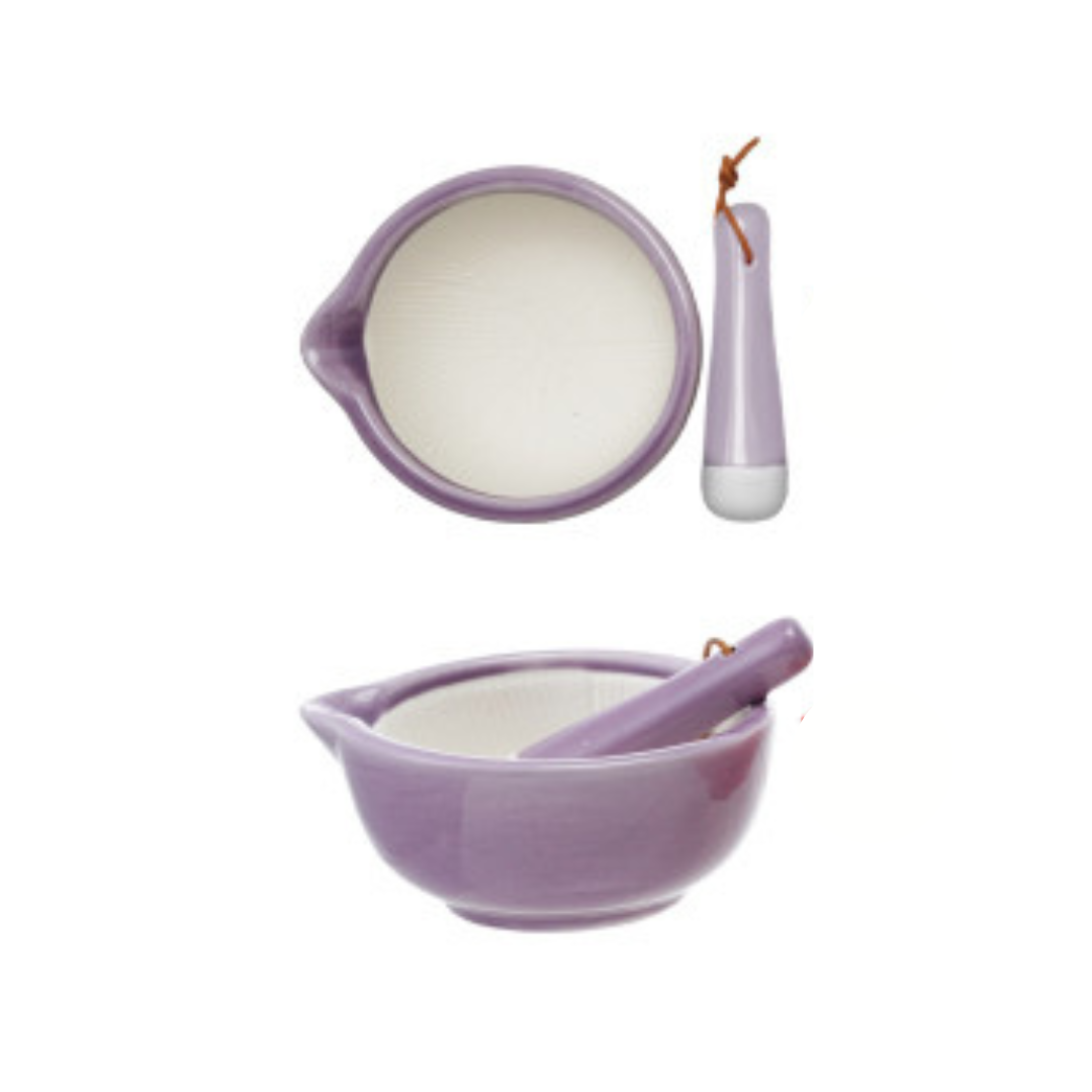 Ceramic Mini Mortar and Pestle