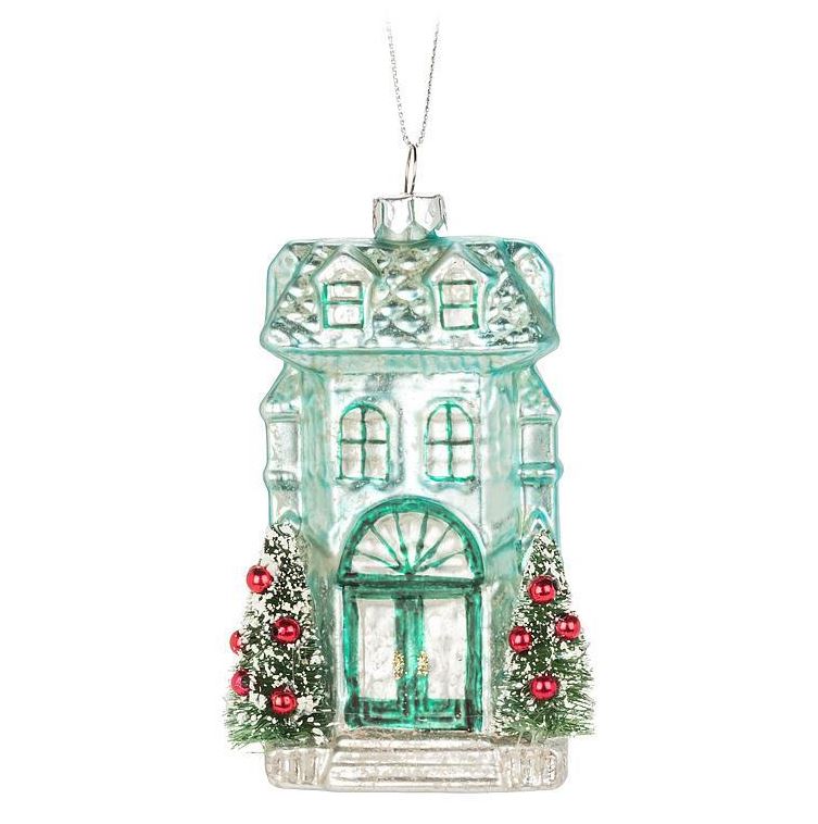 House with Trees Ornament