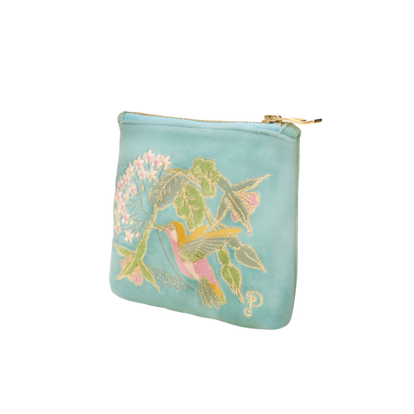 Velvet Embroidered Pouches