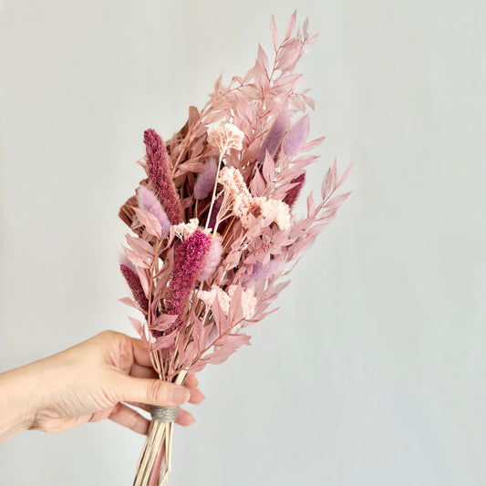Dried Bouquet - Pretty in Pink