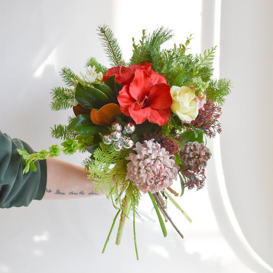Festive Handtied Bouquet