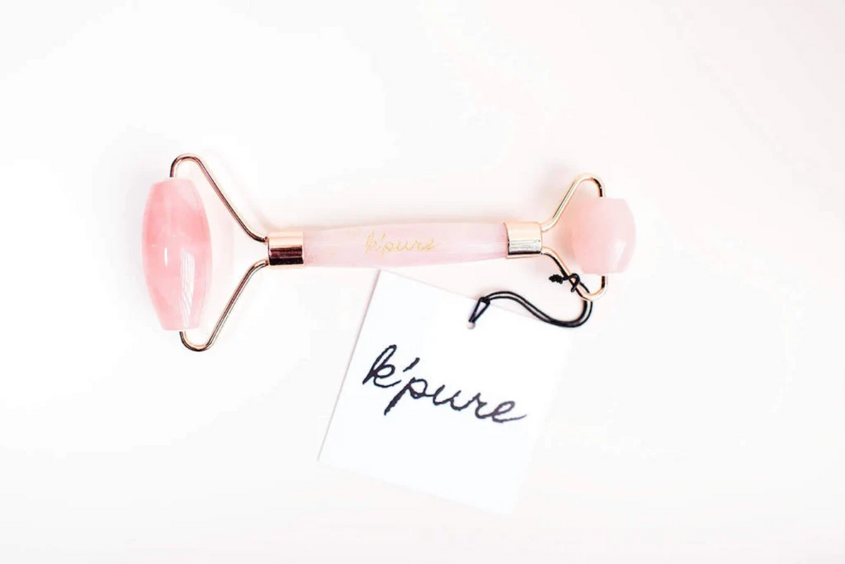 K'Pure Rose Quartz Face Roller