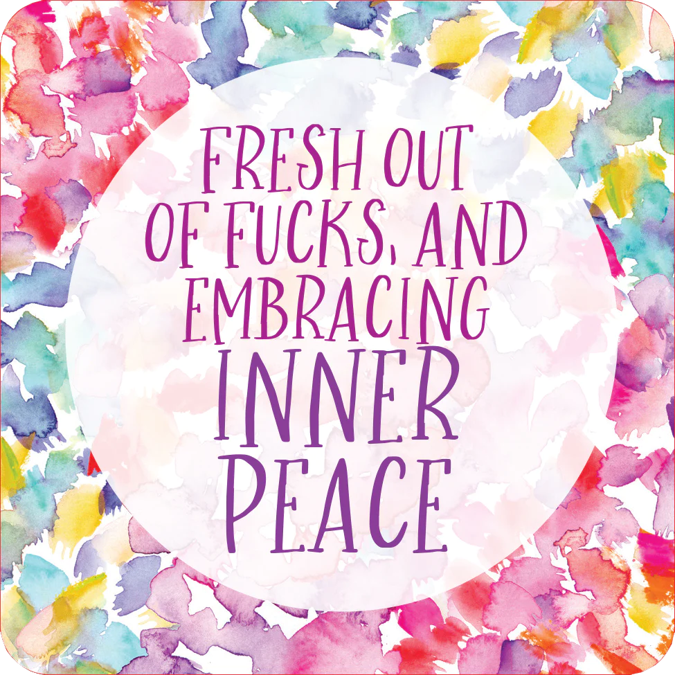 Inner F*cking Peace Cards