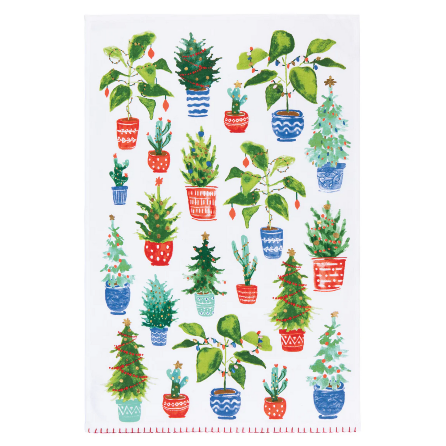 Jingle Plants Tea Towel