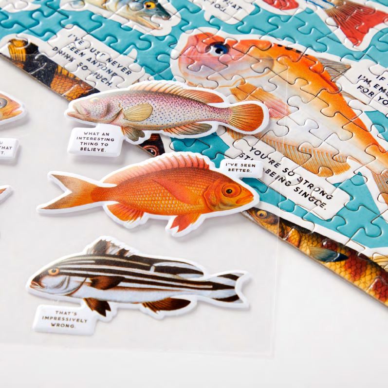Judgy Fish 1000 Piece Puzzle