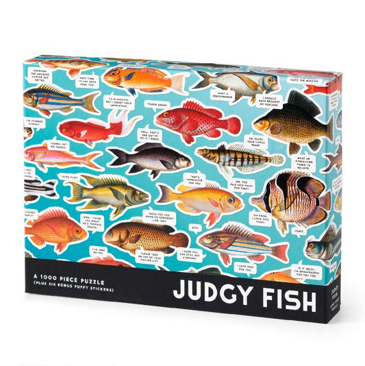 Judgy Fish 1000 Piece Puzzle
