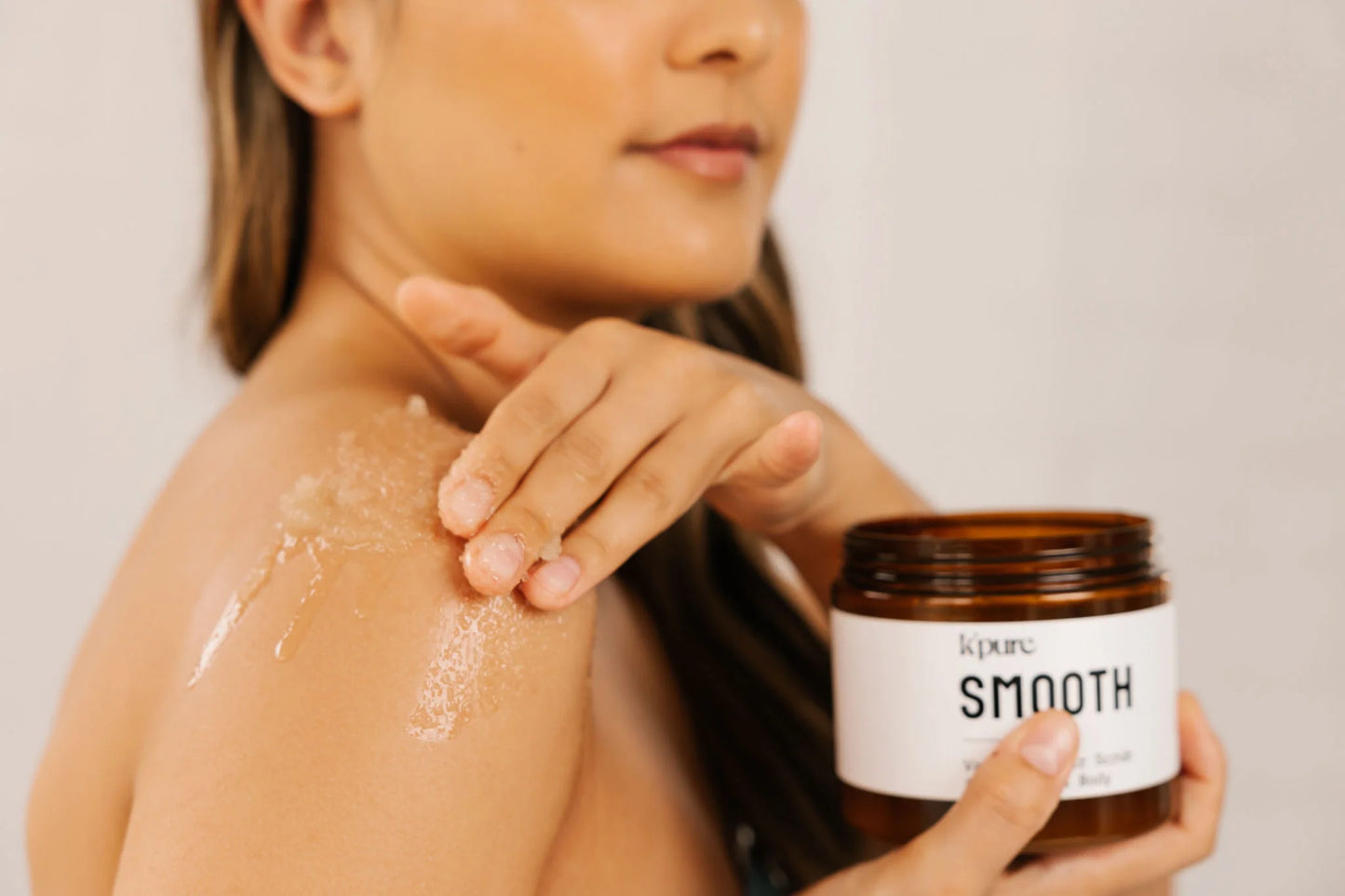 K'Pure Smooth Organic Sugar Scrub for Hands and Body