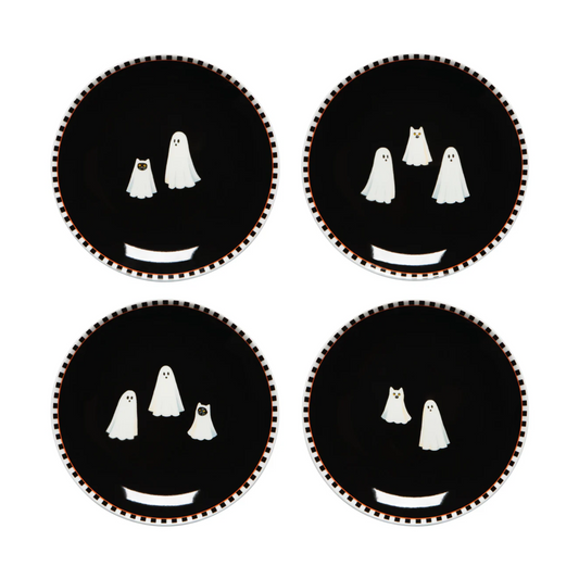 Kindred Spirits Appetizer Plates - Set/4