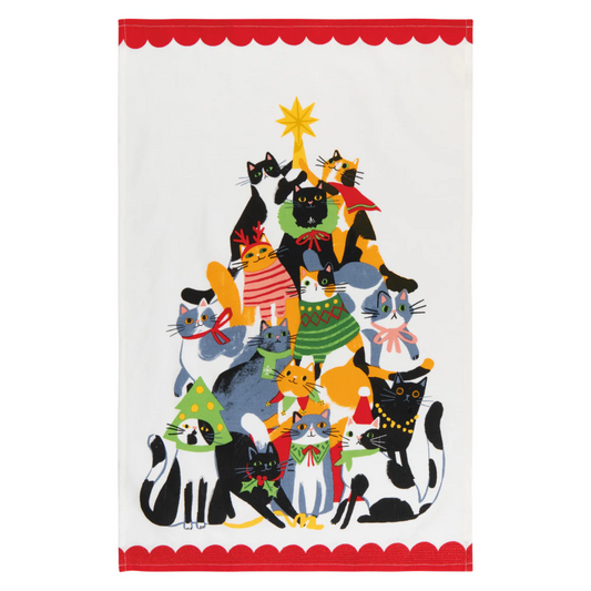 Kitty Carol Tea Towel