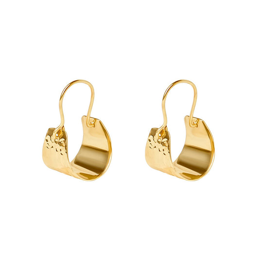 Kori Hammered Hoop Earrings