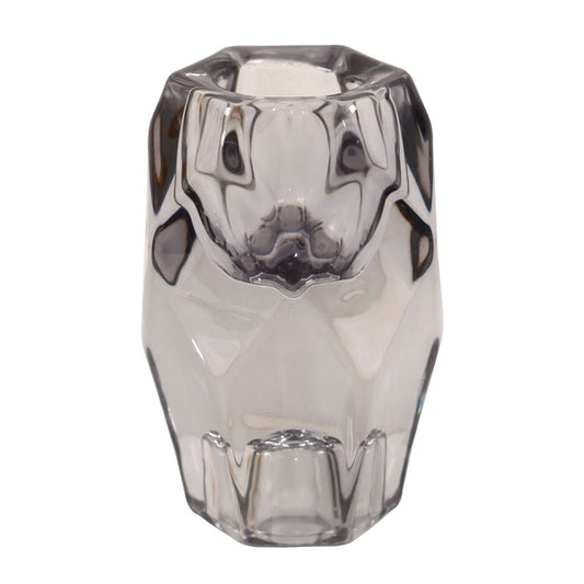 Kye Reversible Glass Taper Holder - Large