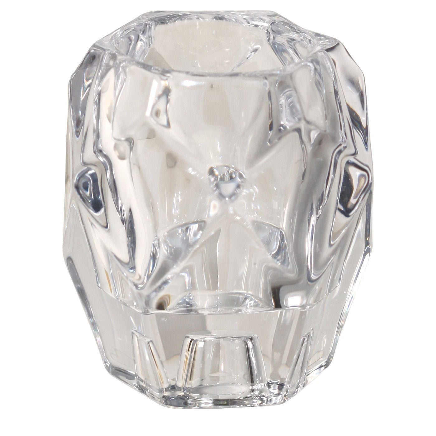 Kye Reversible Glass Taper & Tealight Holder - Large