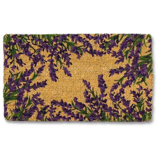 Lavender Border Doormat