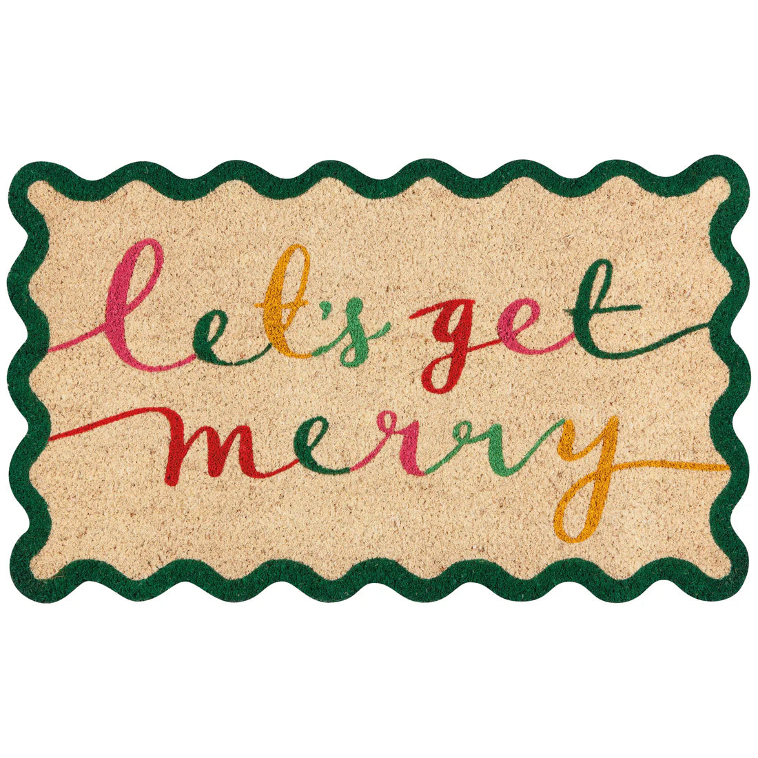 Let's Get Merry Doormat