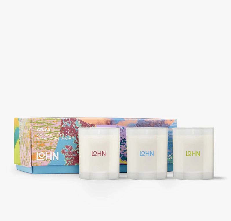 LOHN Atlas Mini Candle Trio