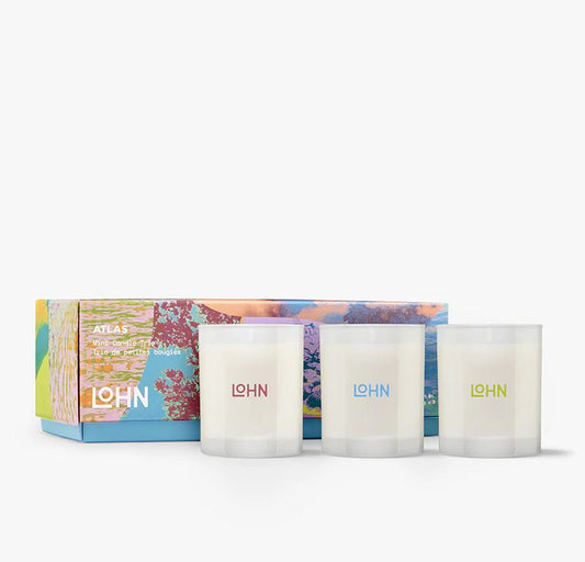 LOHN Atlas Mini Candle Trio