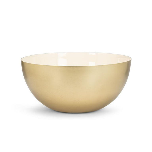 Large Enamel Bowl - Pearl
