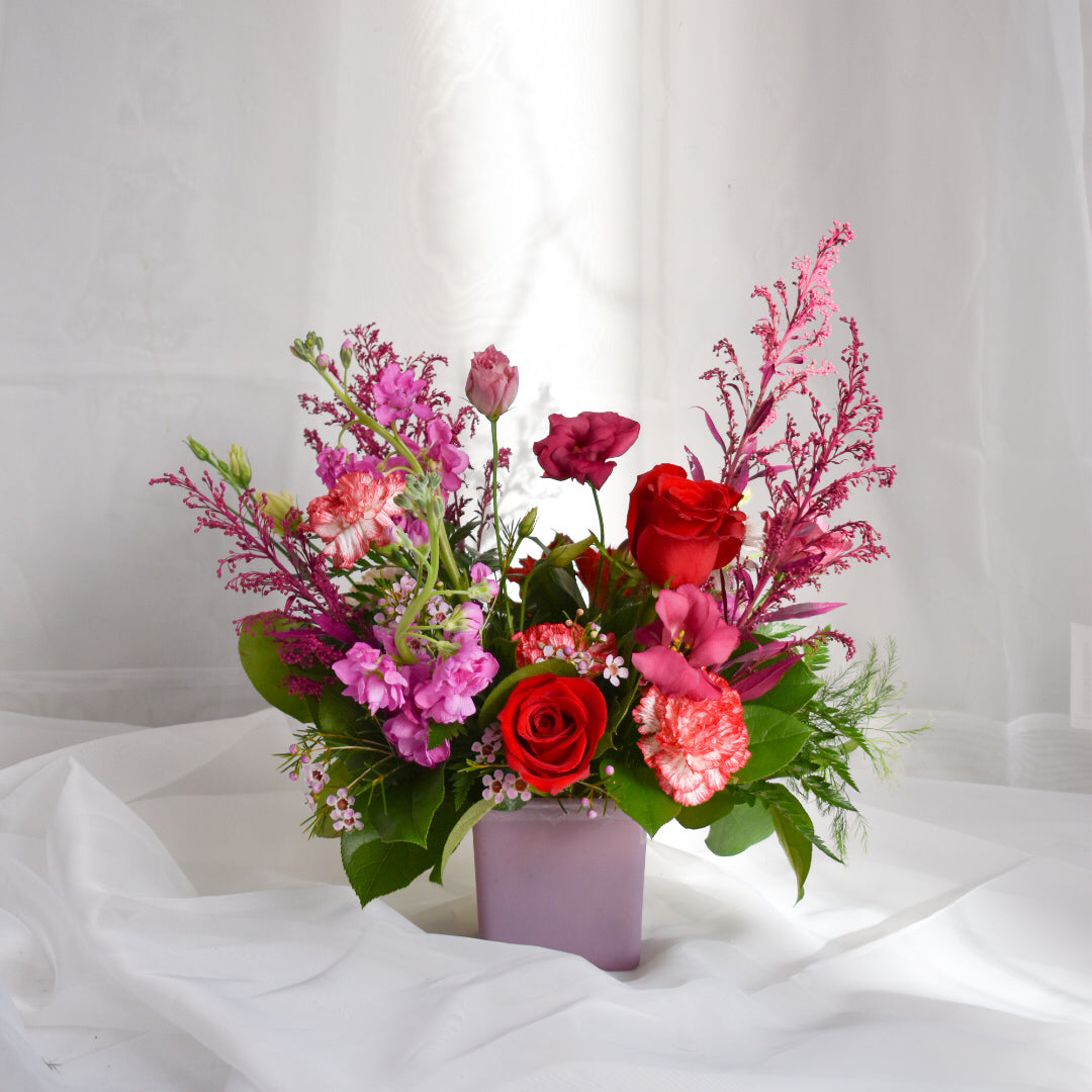 Forever and Always Vase Arrangement - Available Until Feb 14th