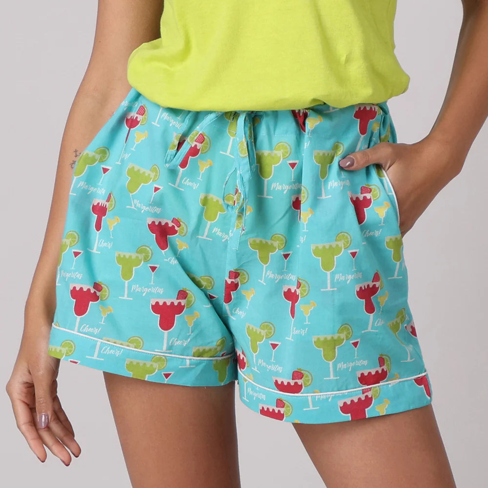 Cotton Pajama Shorts - Medium