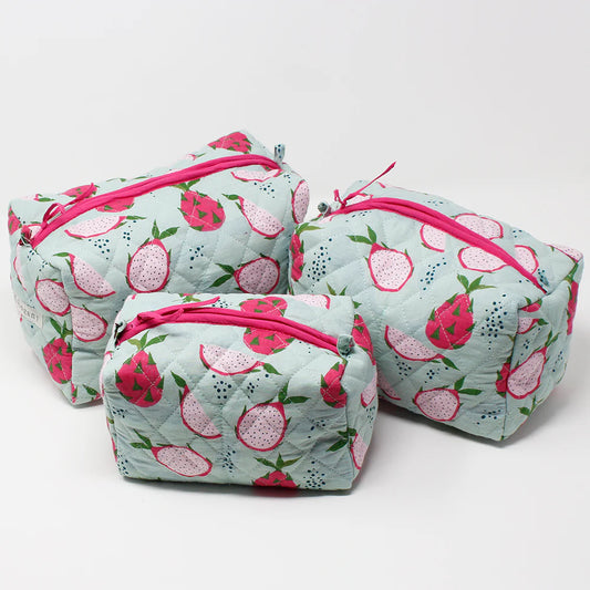 Dragonfruit Cosmetic Bags