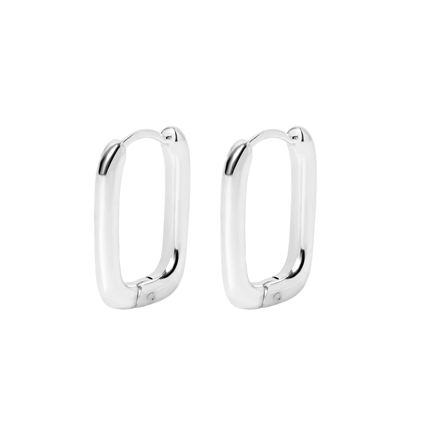 Marisol Rectangular Hoop Earrings