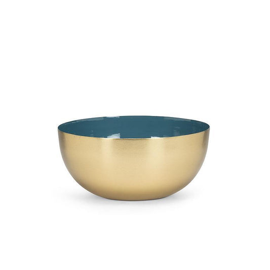 Medium Enamel Bowl - Denim Blue