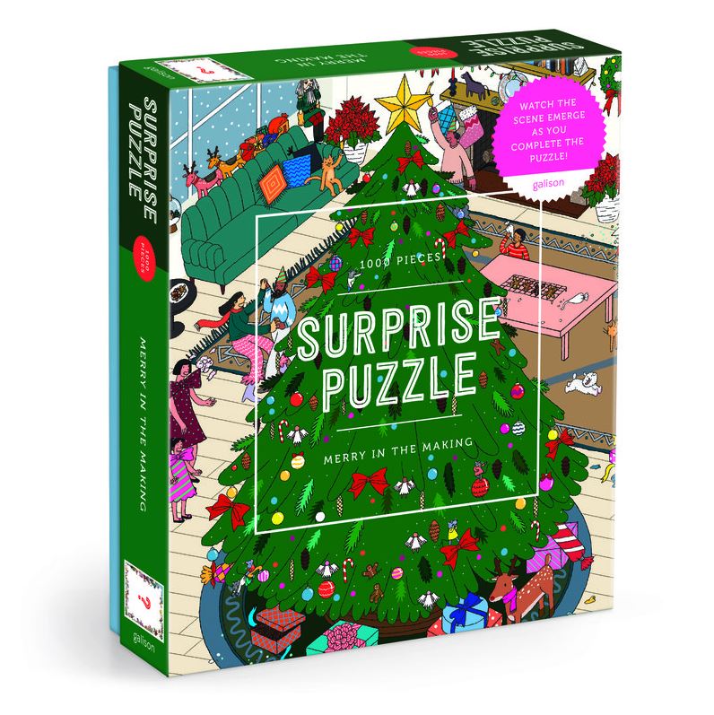 Merry In the Making 1000 Piece Surprise Puzzle