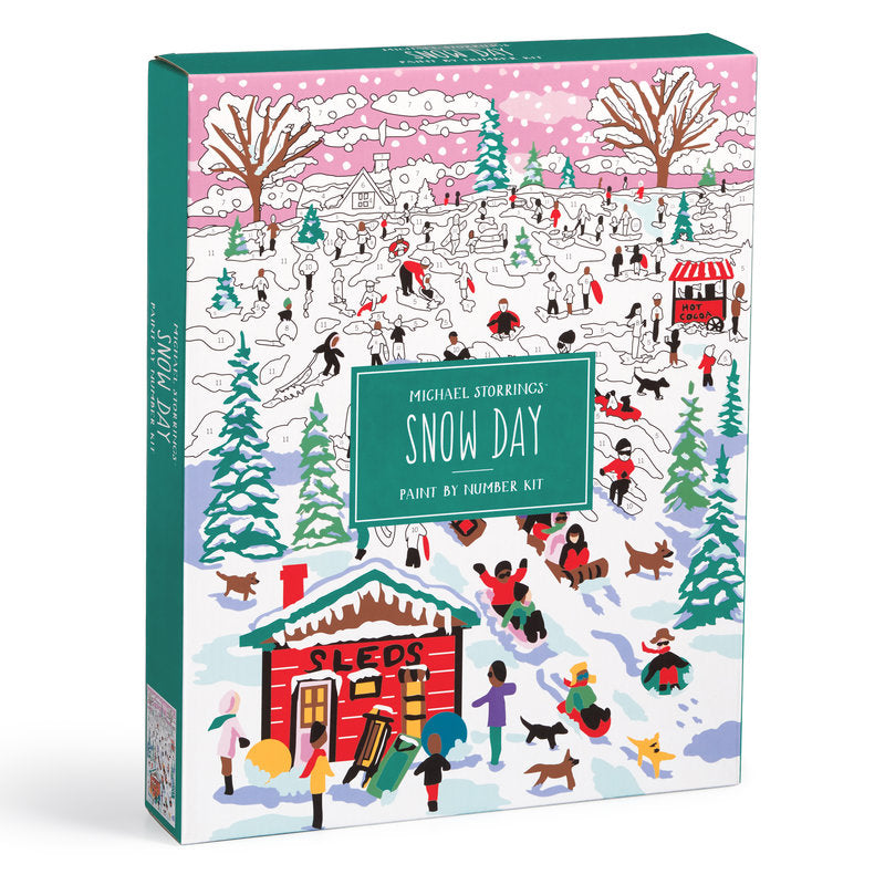 Paint by Numbers Kit - Snow Day