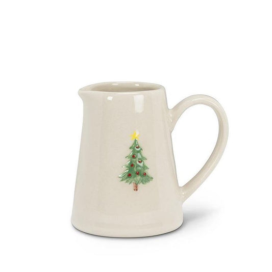 Mini Christmas Tree Creamer