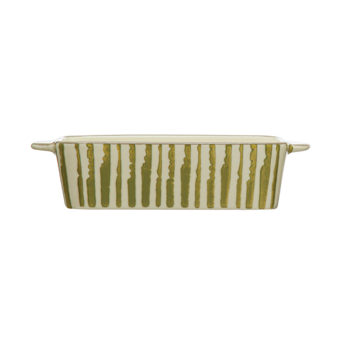 Farmhouse Patterns Stoneware Mini Baking Dish