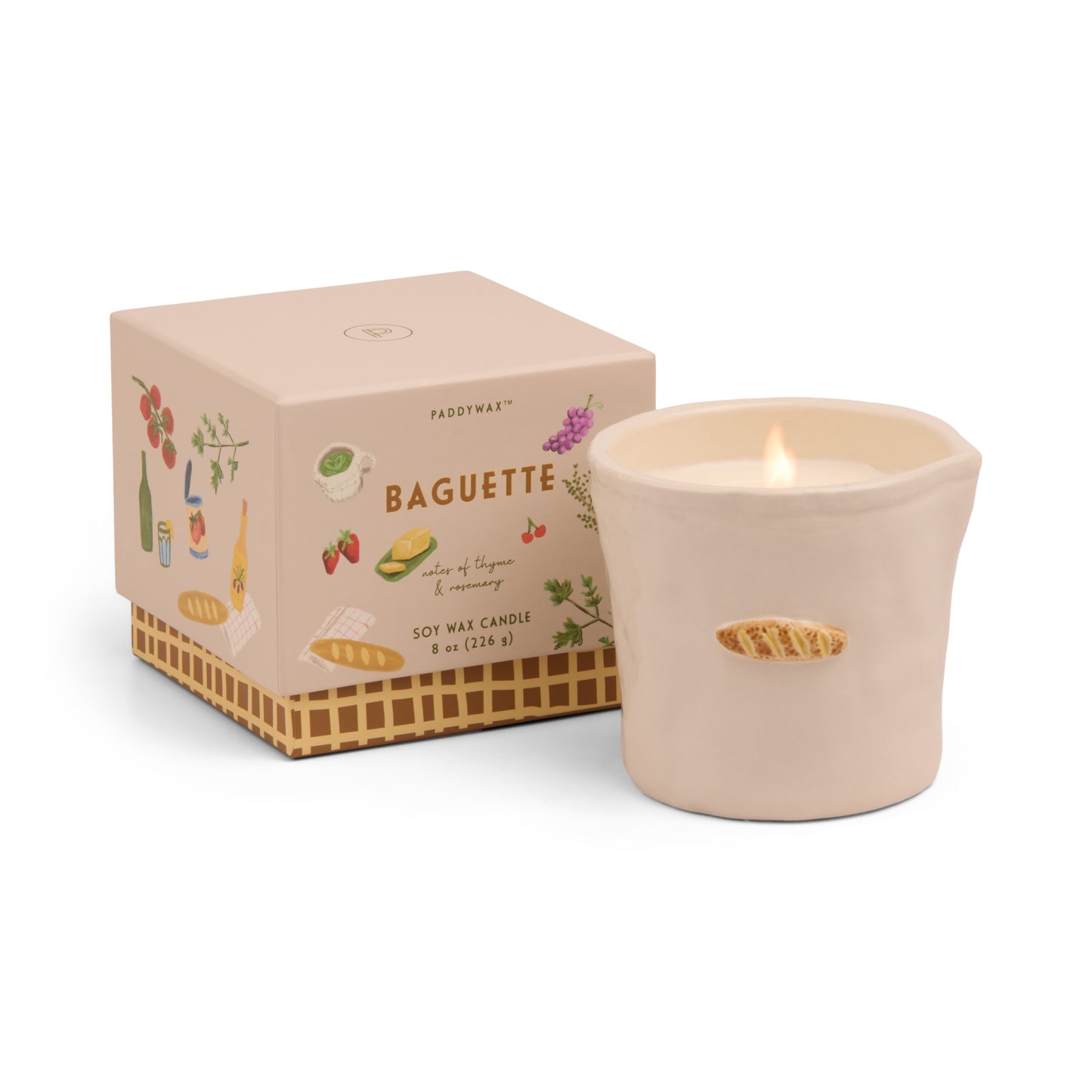 Bistro Collection - 8 oz Ceramic Candles