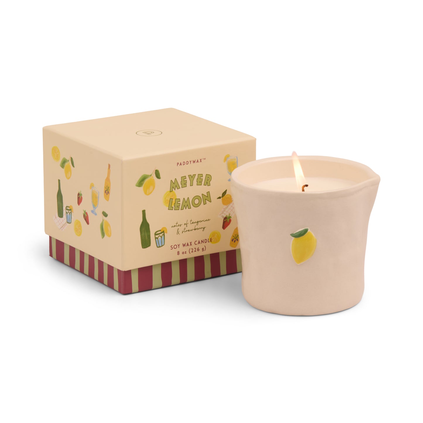 Bistro Collection - 8 oz Ceramic Candles