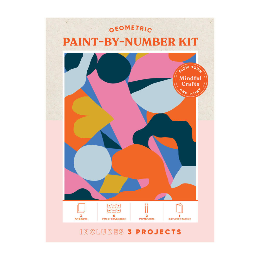 Paint by Numbers Kit - Geometric