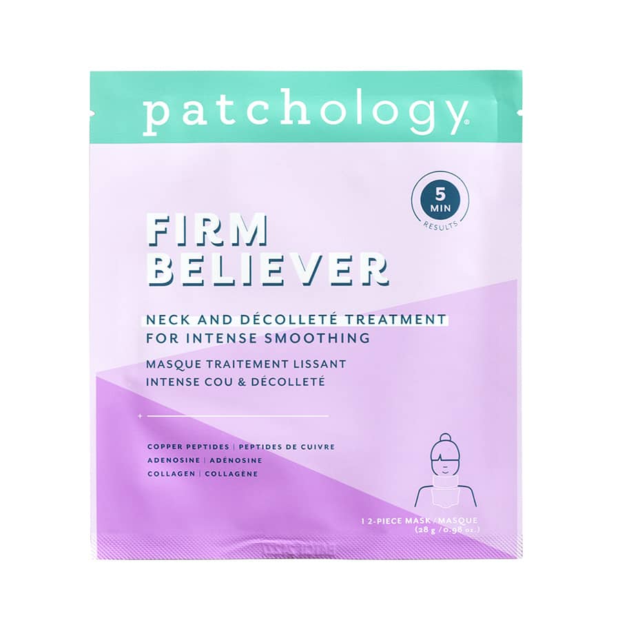 Patchology Firm Believer Hydrogel Neck & Chest Mask
