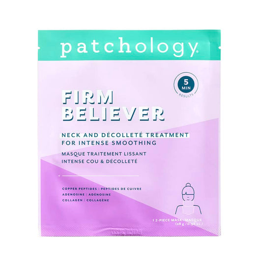 Patchology Firm Believer Hydrogel Neck & Chest Mask
