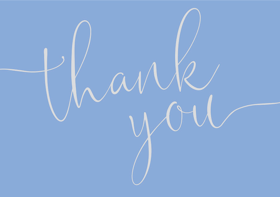 Boxed Thank You Card Set
