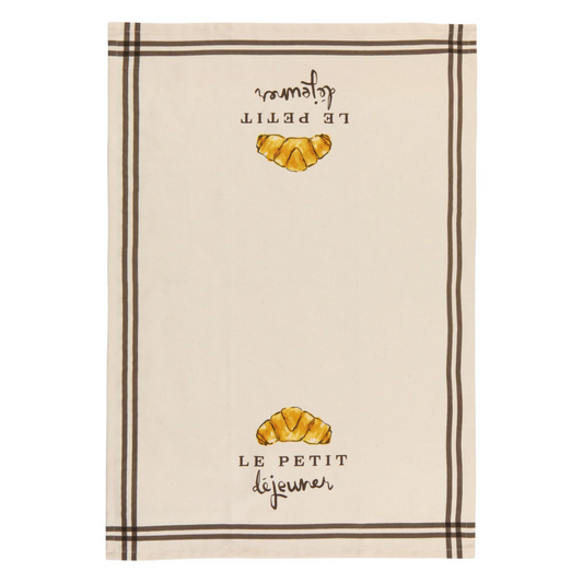 Le Petit Dejeuner Tea Towel