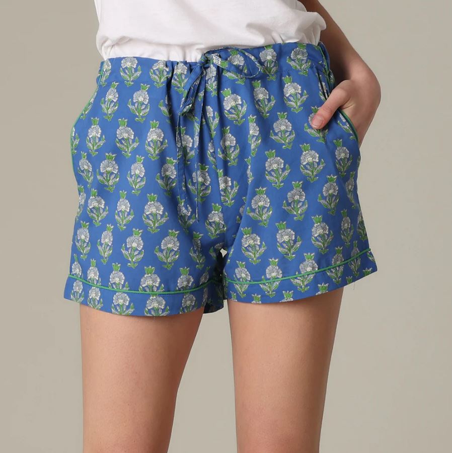 Cotton Pajama Shorts
