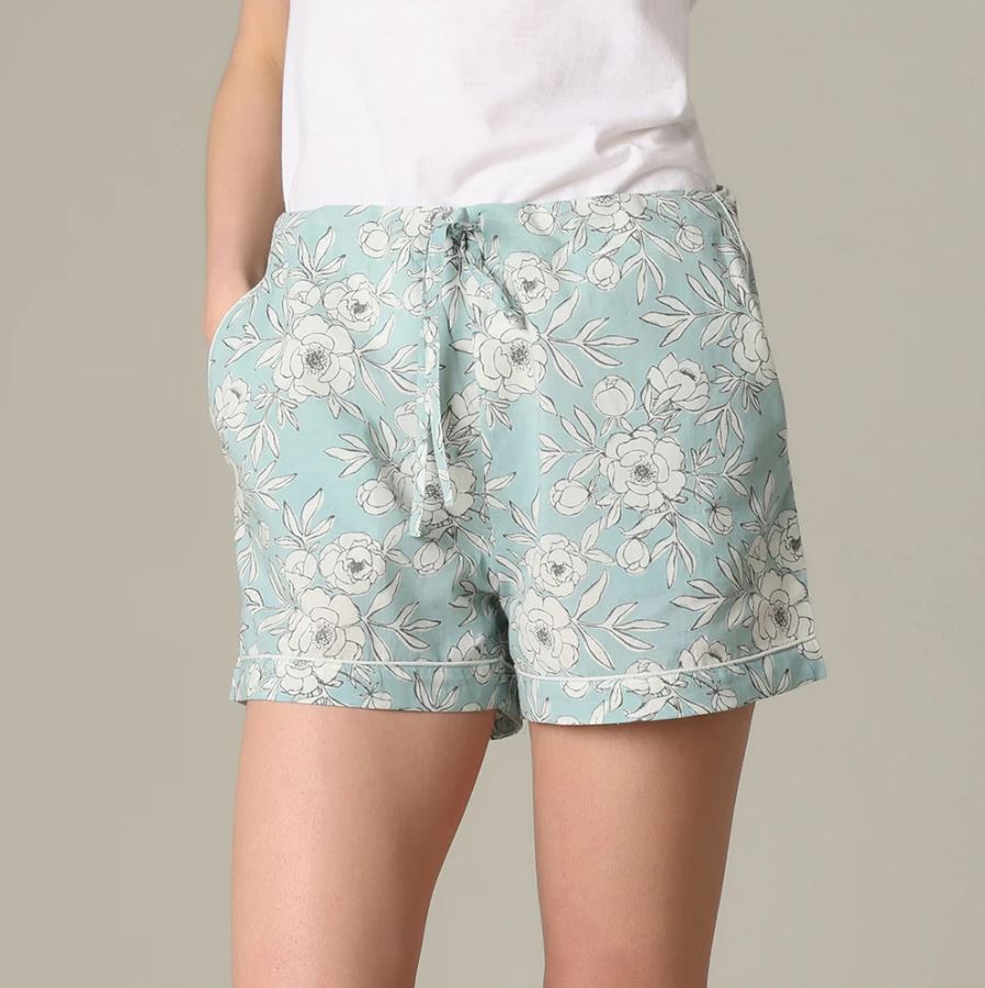Cotton Pajama Shorts