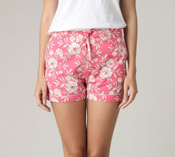 Cotton Pajama Shorts