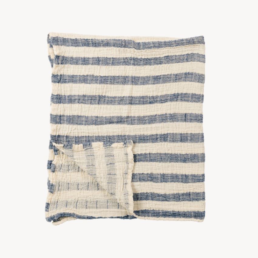 Pokoloko Striped Muslin Baby Blankets