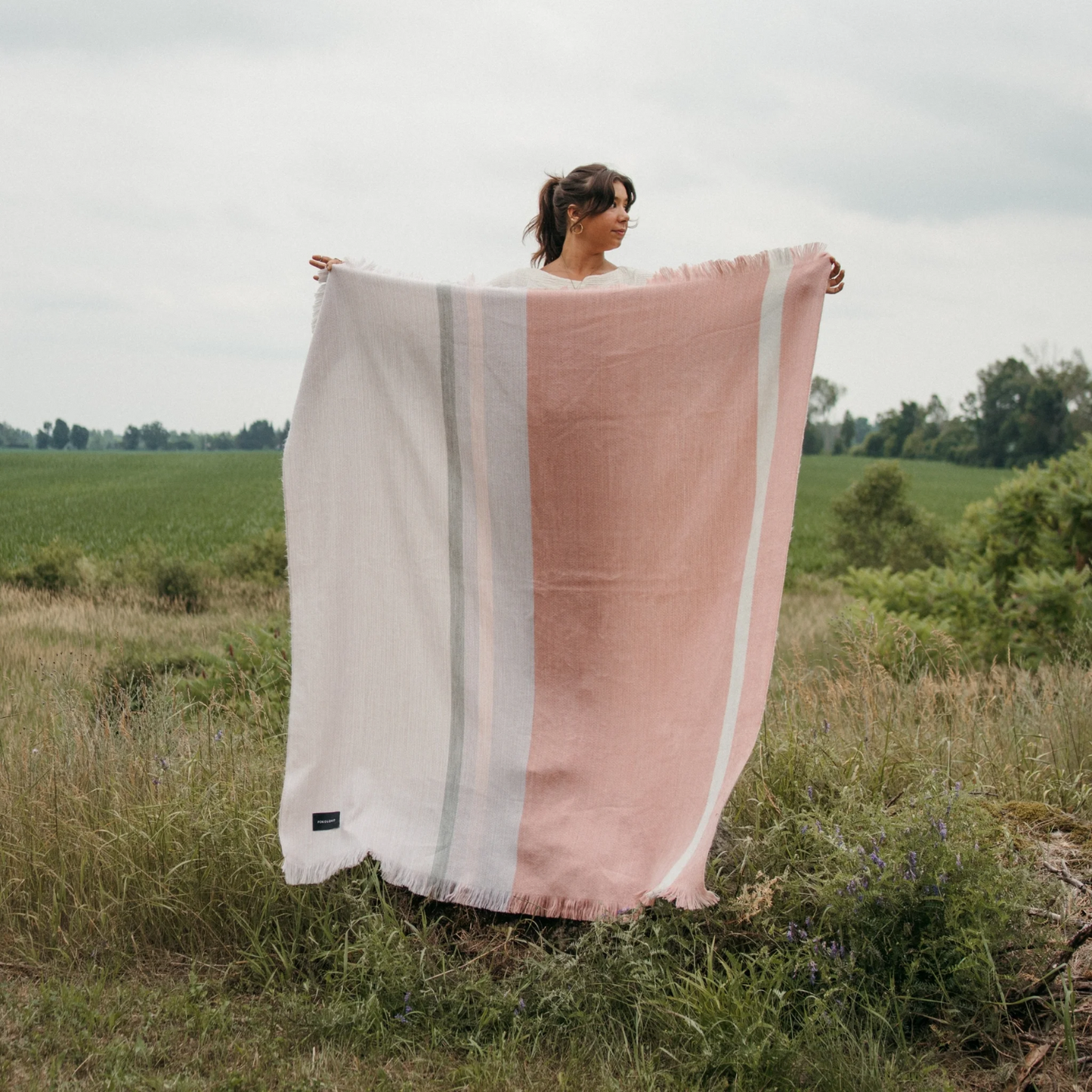 Large Alpaca Throw Blanket