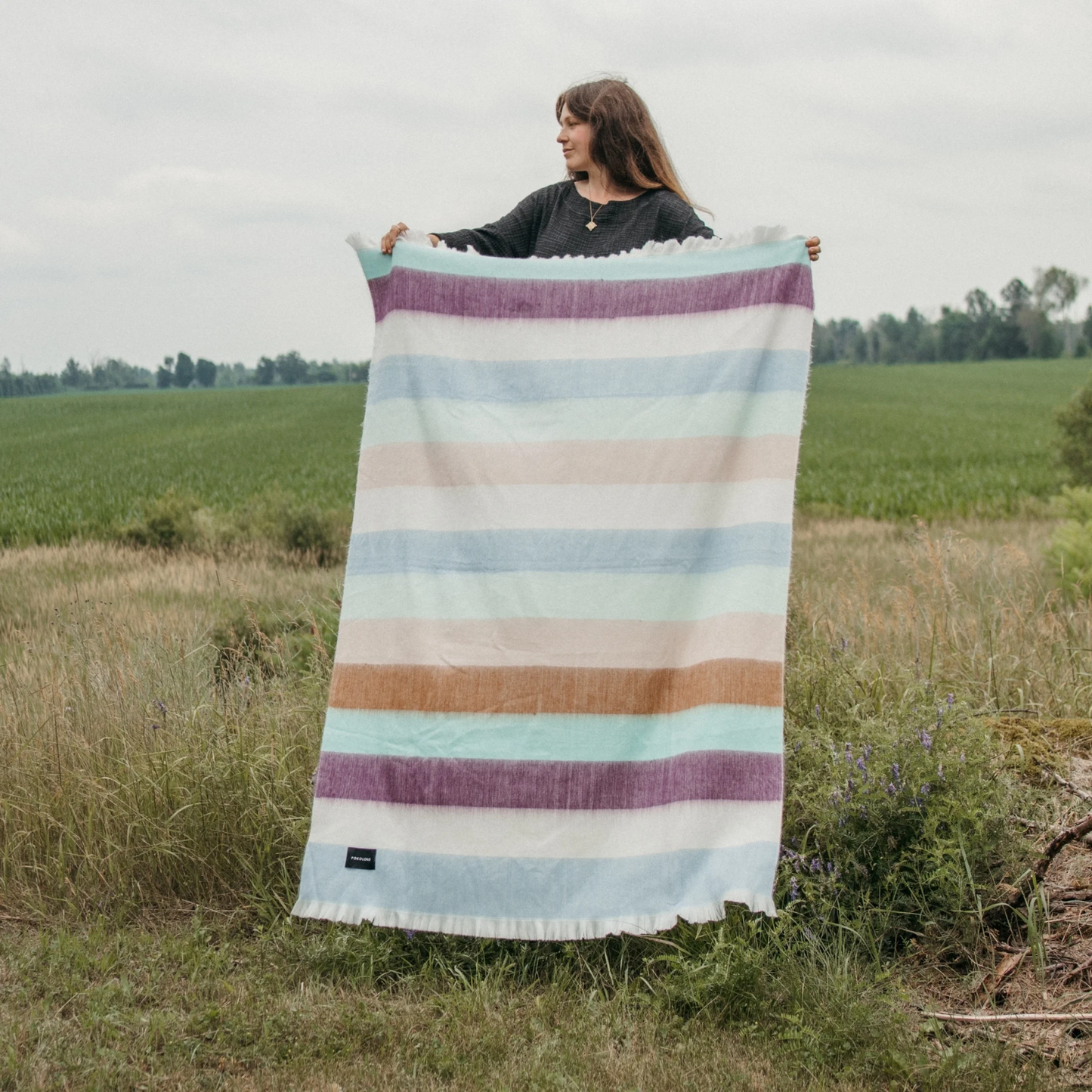 Alpaca Throw Blanket