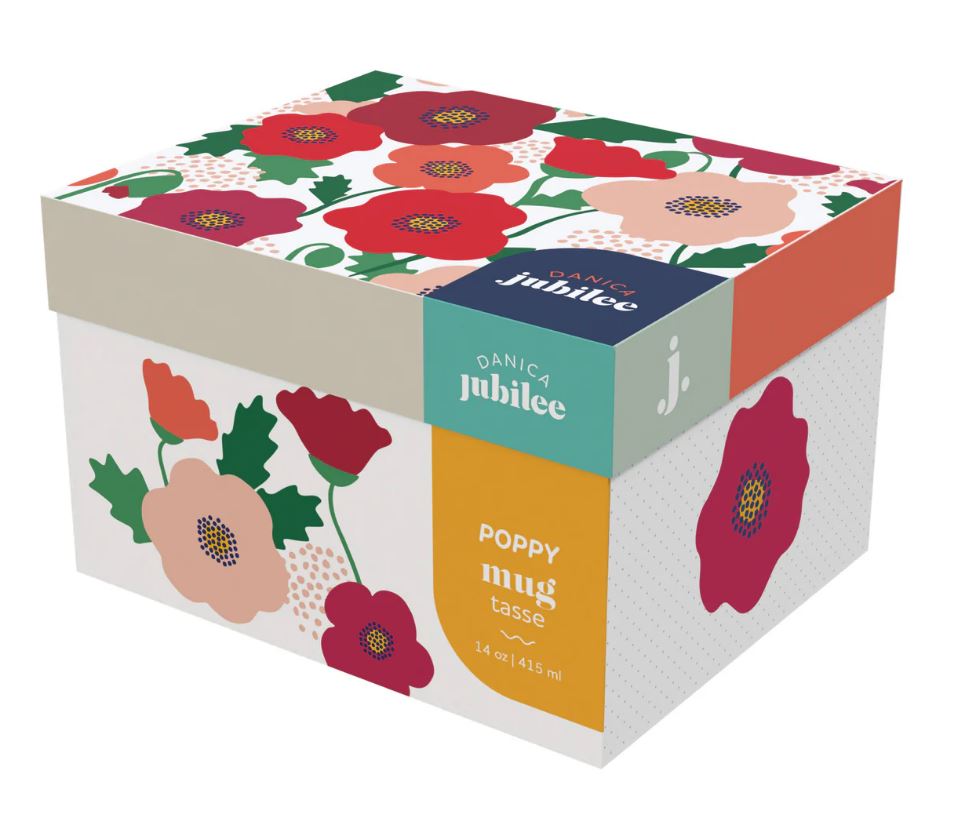 Poppy Mug in a Box