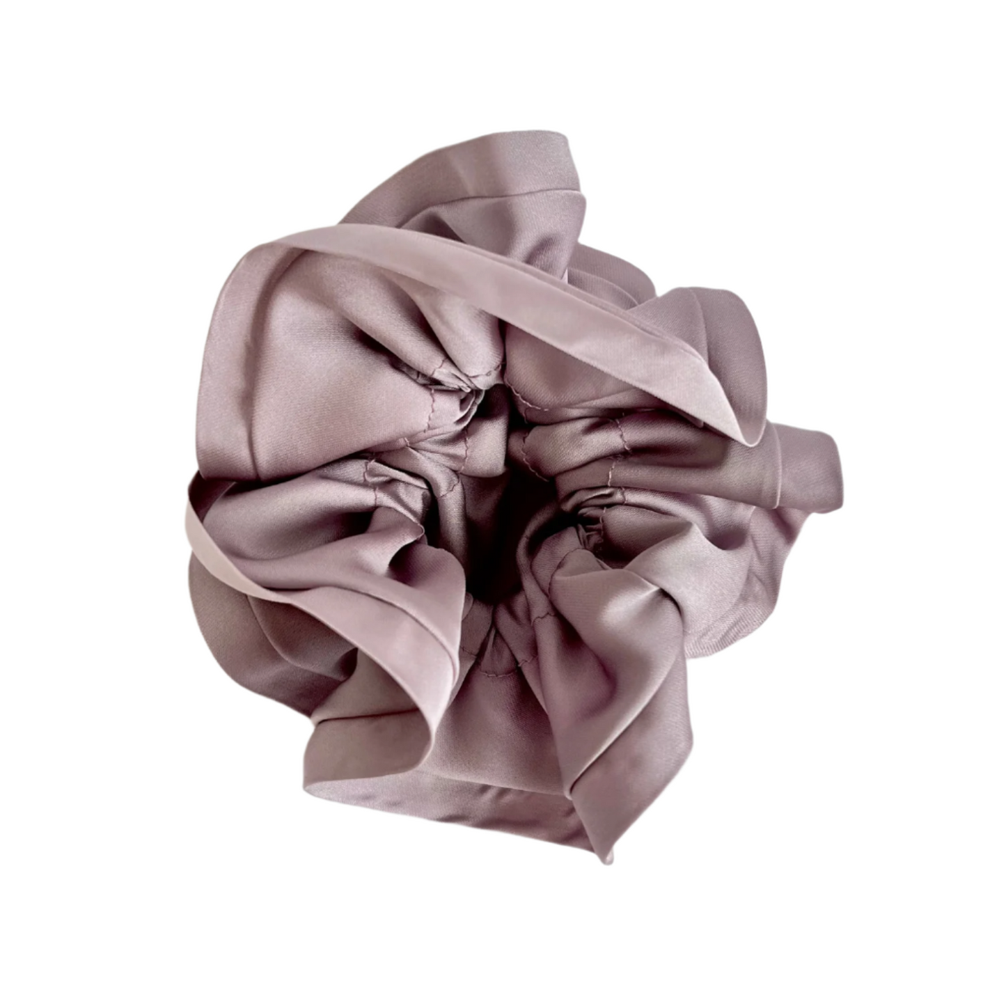 Satin Trim Scrunchies